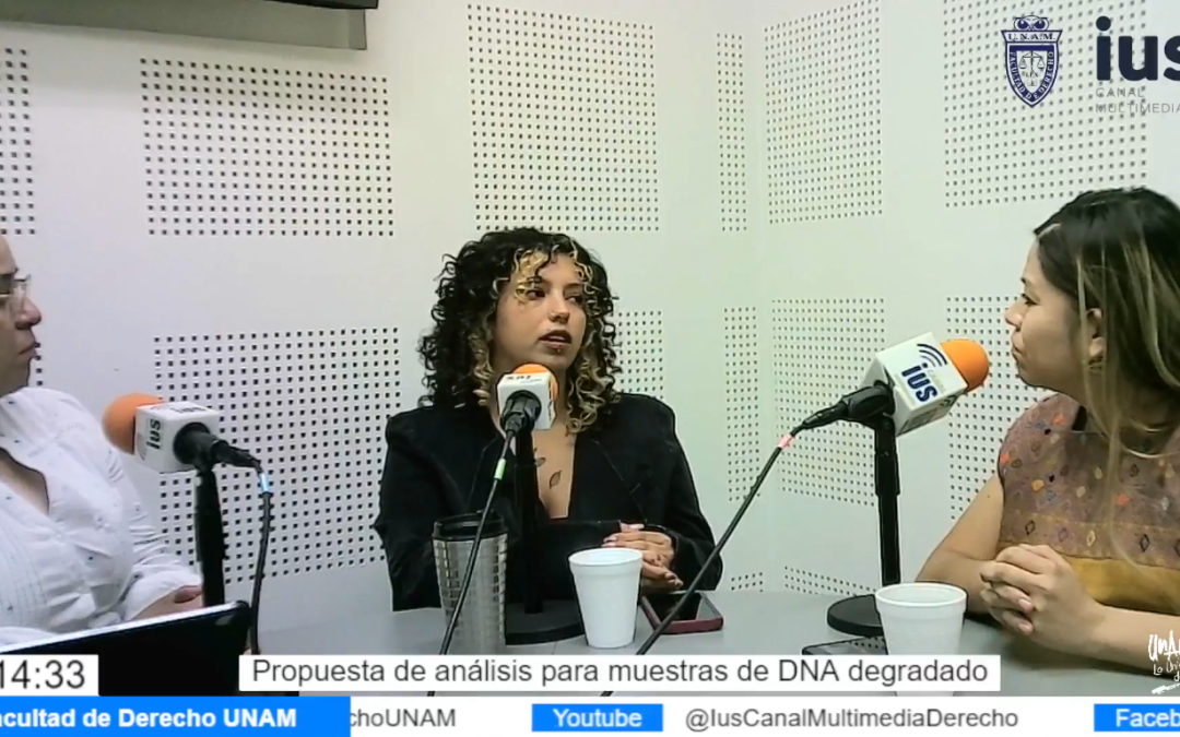 MF, Invitada:  Ximena Ruiz Segal, tema: Propuesta de análisis para muestras de DNA degradado