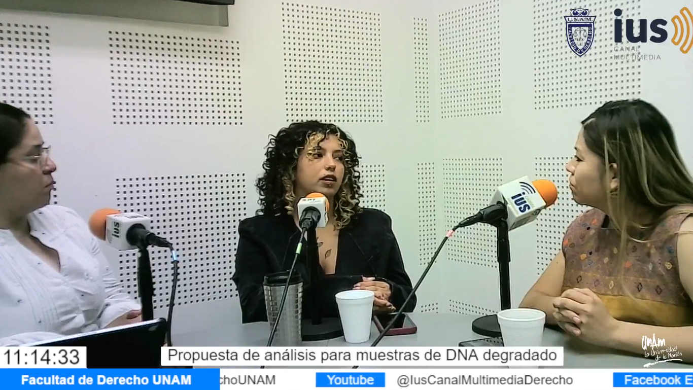 MF, Invitada: Ximena Ruiz Segal, tema: Propuesta de análisis para muestras de DNA degradado