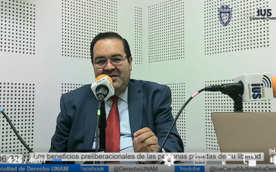 MF, Invitado Magistrado Miguel Enrique Sánchez Frías, Tema: Los beneficios preliberacionales de las personas privadas de su libertad