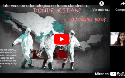 Intervención odontológica en fosas clandestinas