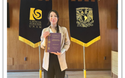 Ivonne Ruiz se recibe como Licenciada en Ciencia Forense