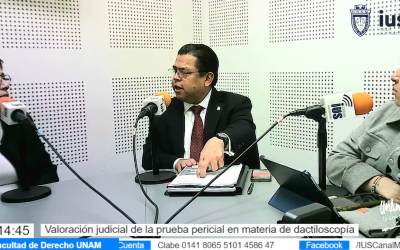 MF, Invitado Magdo. Alberto Díaz Díaz, tema: Valoración judicial de la prueba pericial en materia de dactiloscopía